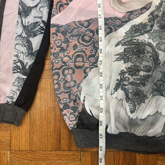 Vintage Clover Canyon USA Shear Blouse w/Long Sleeve Women’s - Picture 10 of 11